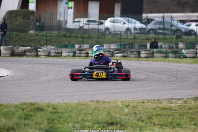 1 & 2/03/2025 : 1ère manche du Championnat du Sud au Pôle Mécanique Karting d’Alès (photos Stéphane Agnus) 2025 — karting