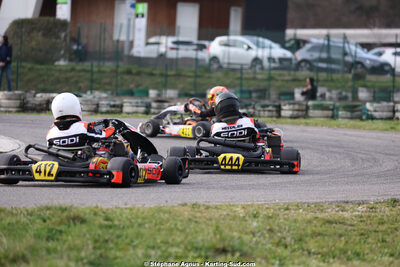 1 & 2/03/2025 : 1ère manche du Championnat du Sud au Pôle Mécanique Karting d’Alès (photos Stéphane Agnus) 2025 — karting