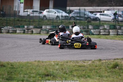 1 & 2/03/2025 : 1ère manche du Championnat du Sud au Pôle Mécanique Karting d’Alès (photos Stéphane Agnus) 2025 — karting