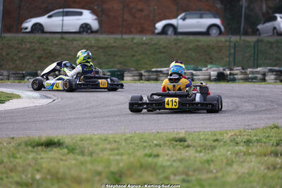 1 & 2/03/2025 : 1ère manche du Championnat du Sud au Pôle Mécanique Karting d’Alès (photos Stéphane Agnus) 2025 — karting