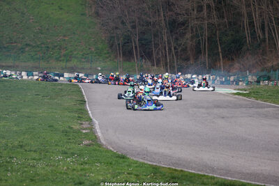 1 & 2/03/2025 : 1ère manche du Championnat du Sud au Pôle Mécanique Karting d’Alès (photos Stéphane Agnus) 2025 — karting