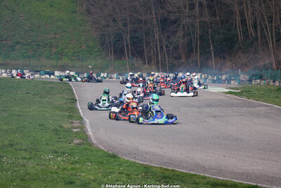 1 & 2/03/2025 : 1ère manche du Championnat du Sud au Pôle Mécanique Karting d’Alès (photos Stéphane Agnus) 2025 — karting
