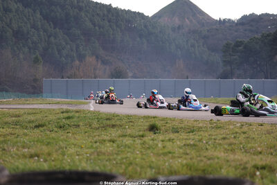 1 & 2/03/2025 : 1ère manche du Championnat du Sud au Pôle Mécanique Karting d’Alès (photos Stéphane Agnus) 2025 — karting