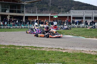 1 & 2/03/2025 : 1ère manche du Championnat du Sud au Pôle Mécanique Karting d’Alès (photos Stéphane Agnus) 2025 — karting