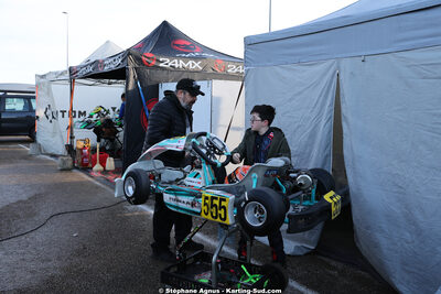 1 & 2/03/2025 : 1ère manche du Championnat du Sud au Pôle Mécanique Karting d’Alès (photos Stéphane Agnus) 2025 — karting