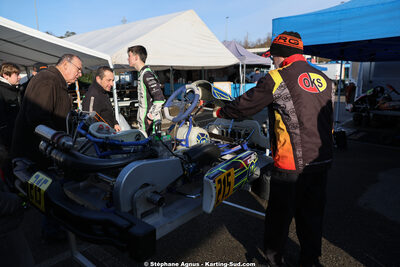 1 & 2/03/2025 : 1ère manche du Championnat du Sud au Pôle Mécanique Karting d’Alès (photos Stéphane Agnus) 2025 — karting