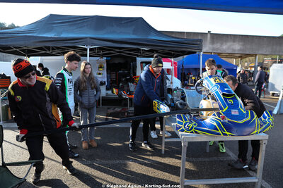 1 & 2/03/2025 : 1ère manche du Championnat du Sud au Pôle Mécanique Karting d’Alès (photos Stéphane Agnus) 2025 — karting