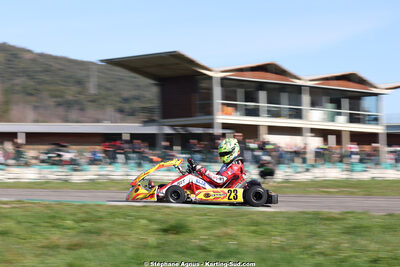 1 & 2/03/2025 : 1ère manche du Championnat du Sud au Pôle Mécanique Karting d’Alès (photos Stéphane Agnus) 2025 — karting
