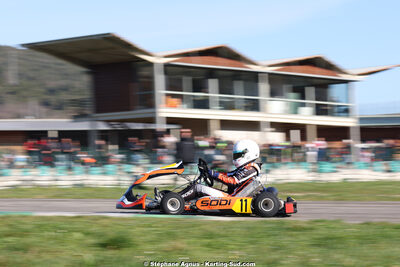 1 & 2/03/2025 : 1ère manche du Championnat du Sud au Pôle Mécanique Karting d’Alès (photos Stéphane Agnus) 2025 — karting