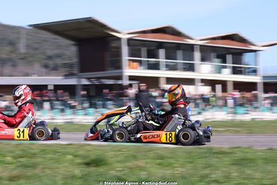 1 & 2/03/2025 : 1ère manche du Championnat du Sud au Pôle Mécanique Karting d’Alès (photos Stéphane Agnus) 2025 — karting