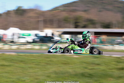 1 & 2/03/2025 : 1ère manche du Championnat du Sud au Pôle Mécanique Karting d’Alès (photos Stéphane Agnus) 2025 — karting