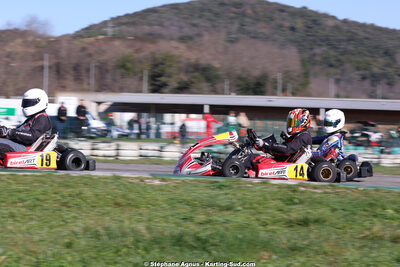 1 & 2/03/2025 : 1ère manche du Championnat du Sud au Pôle Mécanique Karting d’Alès (photos Stéphane Agnus) 2025 — karting