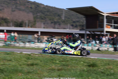 1 & 2/03/2025 : 1ère manche du Championnat du Sud au Pôle Mécanique Karting d’Alès (photos Stéphane Agnus) 2025 — karting