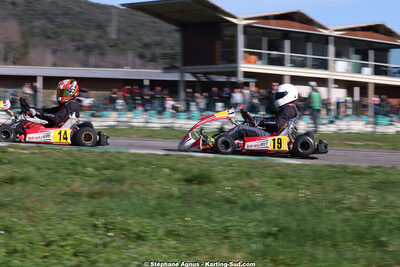 1 & 2/03/2025 : 1ère manche du Championnat du Sud au Pôle Mécanique Karting d’Alès (photos Stéphane Agnus) 2025 — karting