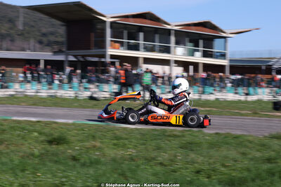 1 & 2/03/2025 : 1ère manche du Championnat du Sud au Pôle Mécanique Karting d’Alès (photos Stéphane Agnus) 2025 — karting