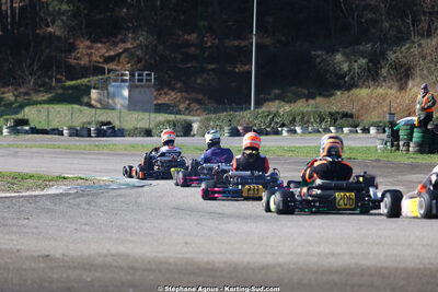 1 & 2/03/2025 : 1ère manche du Championnat du Sud au Pôle Mécanique Karting d’Alès (photos Stéphane Agnus) 2025 — karting