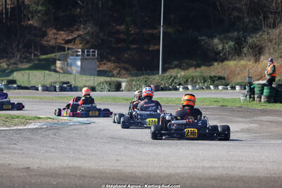 1 & 2/03/2025 : 1ère manche du Championnat du Sud au Pôle Mécanique Karting d’Alès (photos Stéphane Agnus) 2025 — karting