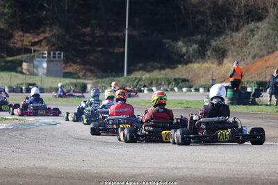 1 & 2/03/2025 : 1ère manche du Championnat du Sud au Pôle Mécanique Karting d’Alès (photos Stéphane Agnus) 2025 — karting