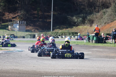 1 & 2/03/2025 : 1ère manche du Championnat du Sud au Pôle Mécanique Karting d’Alès (photos Stéphane Agnus) 2025 — karting