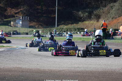 1 & 2/03/2025 : 1ère manche du Championnat du Sud au Pôle Mécanique Karting d’Alès (photos Stéphane Agnus) 2025 — karting