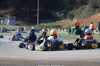 1 & 2/03/2025 : 1ère manche du Championnat du Sud au Pôle Mécanique Karting d’Alès (photos Stéphane Agnus) 2025 — karting