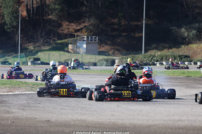 1 & 2/03/2025 : 1ère manche du Championnat du Sud au Pôle Mécanique Karting d’Alès (photos Stéphane Agnus) 2025 — karting