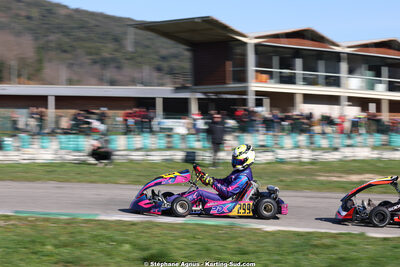 1 & 2/03/2025 : 1ère manche du Championnat du Sud au Pôle Mécanique Karting d’Alès (photos Stéphane Agnus) 2025 — karting