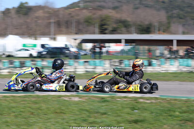 1 & 2/03/2025 : 1ère manche du Championnat du Sud au Pôle Mécanique Karting d’Alès (photos Stéphane Agnus) 2025 — karting