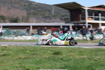 1 & 2/03/2025 : 1ère manche du Championnat du Sud au Pôle Mécanique Karting d’Alès (photos Stéphane Agnus) 2025 — karting
