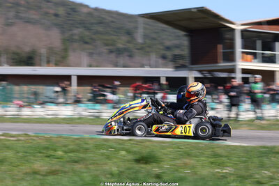 1 & 2/03/2025 : 1ère manche du Championnat du Sud au Pôle Mécanique Karting d’Alès (photos Stéphane Agnus) 2025 — karting
