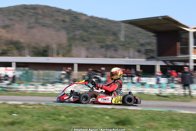 1 & 2/03/2025 : 1ère manche du Championnat du Sud au Pôle Mécanique Karting d’Alès (photos Stéphane Agnus) 2025 — karting