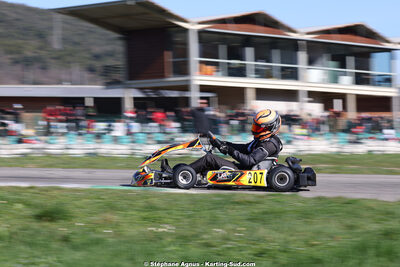 1 & 2/03/2025 : 1ère manche du Championnat du Sud au Pôle Mécanique Karting d’Alès (photos Stéphane Agnus) 2025 — karting