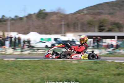 1 & 2/03/2025 : 1ère manche du Championnat du Sud au Pôle Mécanique Karting d’Alès (photos Stéphane Agnus) 2025 — karting