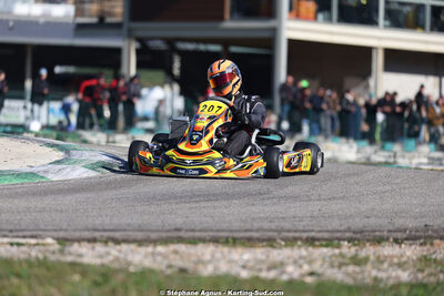 1 & 2/03/2025 : 1ère manche du Championnat du Sud au Pôle Mécanique Karting d’Alès (photos Stéphane Agnus) 2025 — karting
