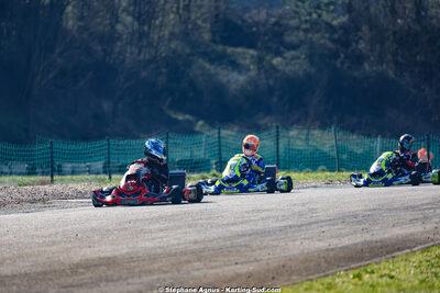 1 & 2/03/2025 : 1ère manche du Championnat du Sud au Pôle Mécanique Karting d’Alès (photos Stéphane Agnus) 2025 — karting