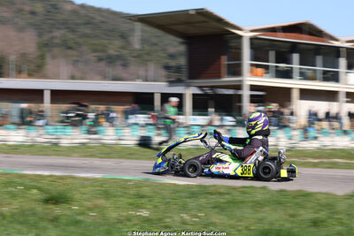 1 & 2/03/2025 : 1ère manche du Championnat du Sud au Pôle Mécanique Karting d’Alès (photos Stéphane Agnus) 2025 — karting