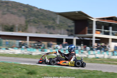 1 & 2/03/2025 : 1ère manche du Championnat du Sud au Pôle Mécanique Karting d’Alès (photos Stéphane Agnus) 2025 — karting