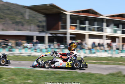 1 & 2/03/2025 : 1ère manche du Championnat du Sud au Pôle Mécanique Karting d’Alès (photos Stéphane Agnus) 2025 — karting
