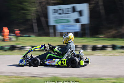 1 & 2/03/2025 : 1ère manche du Championnat du Sud au Pôle Mécanique Karting d’Alès (photos Stéphane Agnus) 2025 — karting