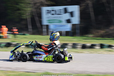 1 & 2/03/2025 : 1ère manche du Championnat du Sud au Pôle Mécanique Karting d’Alès (photos Stéphane Agnus) 2025 — karting