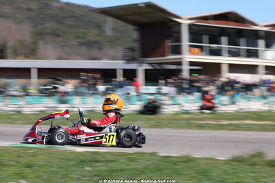 1 & 2/03/2025 : 1ère manche du Championnat du Sud au Pôle Mécanique Karting d’Alès (photos Stéphane Agnus) 2025 — karting