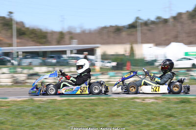 1 & 2/03/2025 : 1ère manche du Championnat du Sud au Pôle Mécanique Karting d’Alès (photos Stéphane Agnus) 2025 — karting