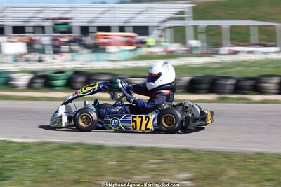 1 & 2/03/2025 : 1ère manche du Championnat du Sud au Pôle Mécanique Karting d’Alès (photos Stéphane Agnus) 2025 — karting