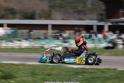 1 & 2/03/2025 : 1ère manche du Championnat du Sud au Pôle Mécanique Karting d’Alès (photos Stéphane Agnus) 2025 — karting