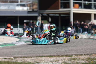1 & 2/03/2025 : 1ère manche du Championnat du Sud au Pôle Mécanique Karting d’Alès (photos Stéphane Agnus) 2025 — karting