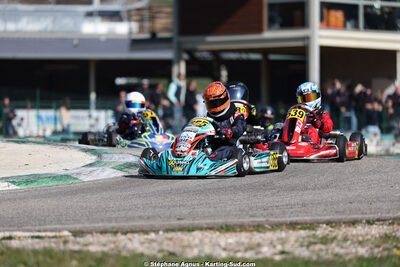 1 & 2/03/2025 : 1ère manche du Championnat du Sud au Pôle Mécanique Karting d’Alès (photos Stéphane Agnus) 2025 — karting