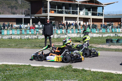 1 & 2/03/2025 : 1ère manche du Championnat du Sud au Pôle Mécanique Karting d’Alès (photos Stéphane Agnus) 2025 — karting