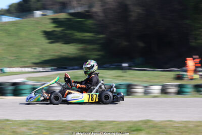 1 & 2/03/2025 : 1ère manche du Championnat du Sud au Pôle Mécanique Karting d’Alès (photos Stéphane Agnus) 2025 — karting