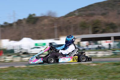 1 & 2/03/2025 : 1ère manche du Championnat du Sud au Pôle Mécanique Karting d’Alès (photos Stéphane Agnus) 2025 — karting