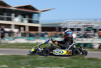 1 & 2/03/2025 : 1ère manche du Championnat du Sud au Pôle Mécanique Karting d’Alès (photos Stéphane Agnus) 2025 — karting